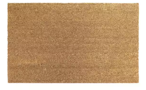 Blank 18x30 coir doormat ready for your custom logo or design